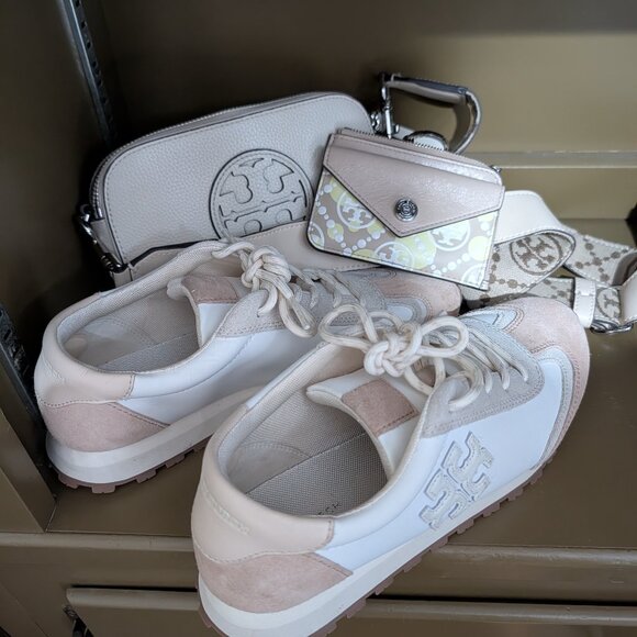 ***Rare Full Set: Authentic Tory Burch Bag, Wallet, & Shoes size 8*** - Picture 12 of 12